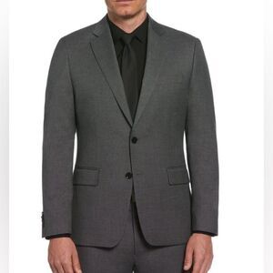 New Perry Ellis City Fit Blazer Modern Sillhouette C38